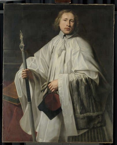 Jacobus Govaerts (geb. 1635/36). In 1661 benoemd tot ceremoniemeester en notator van het Kapittel te Antwerpen by anonymous