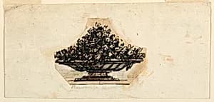 A Bowl with Flowers by Unknown