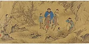 Portrait of Formerly attributed to Wang Meng 王蒙 (ca. 1308-1385)