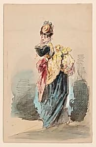 A Lady Promenading
