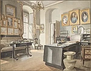 A Study Interior at St. Polten