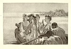 A Visiting Party by Henry Wolf