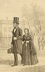 Abraham and Mary Todd Lincoln by Pierre Morand, 1820 - ?