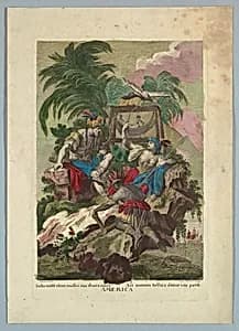 America by Giovanni Volpato, Italian, 1740 - 1803