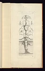 Arabesque Design by Juste-François Boucher, French, 1736 – 1782