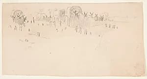 Army Wagon Train by Winslow Homer, American, 1836–1910
