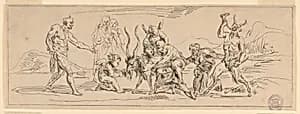 Bacchanalia with a Goat