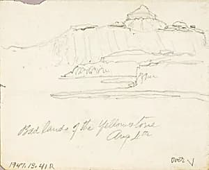 Bad Lands of the Yellowstone by Thomas Moran