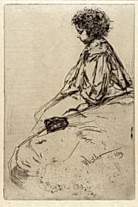 Bibi Lalouette by James McNeill Whistler