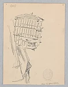 Birdcage by Robert Frederick Blum, American, 1857–1903
