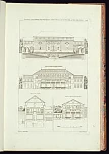 Bound print by Jean-Charles Krafft, French, 1764 - 1833