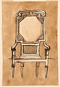 Chair by Giuseppe Barberi, Italian, 1746–1809