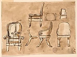 Chairs by Giuseppe Barberi, Italian, 1746–1809