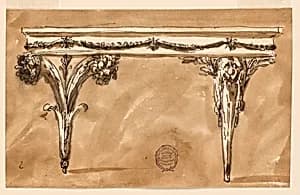 Console Table by Giuseppe Barberi, Italian, 1746–1809