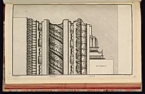 Cornice Design with Profile by Richard de Lalonde, French, active 1780–96