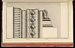 Cornice Design with Profile by Richard de Lalonde, French, active 1780–96