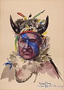 Crazy Dog by Mary Berri Chapman Hansbrough, n.d.