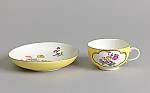 Cup and Saucer by Meissen Porcelain Manufactory, German, active from 1710 to the present