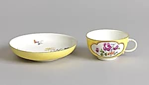 Cup and Saucer by Meissen Porcelain Manufactory, German, active from 1710 to the present