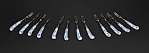 Cutlery by George W. Adams, English, n.d.