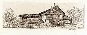 Danube, an Old Mill by Otto H. Bacher