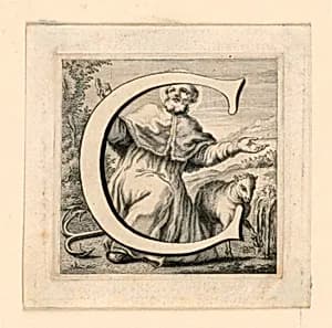 Decorated Capital Letter C