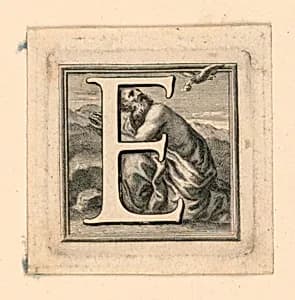 Decorated Capital Letter E