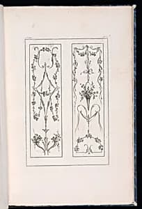 Decorative Panel Designs by Pierre Ranson, French, 1736–1786