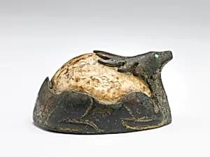 Deer-shaped ornament by Unknown