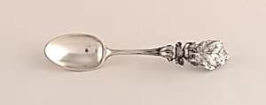 Demitasse Spoon with Beetle by Charles Victor Gibert, French