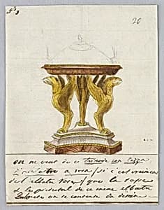 Design for a Bowl by Luigi Righetti, Italian, 1780 - 1819