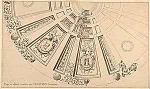Design for a circular ceiling