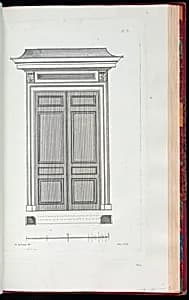 Design for a Door by Richard de Lalonde, French, active 1780–96