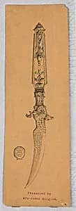 Design for a Paper Knife by Unknown