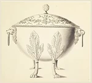 Design for a Tureen by Joseph Anton Seethaler II, German, 1799–1868