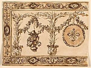 Design for an Embroidered Frontal by Giuseppe Barberi, Italian, 1746–1809
