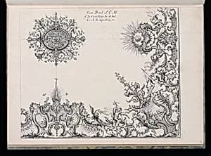Design for Ceiling Ornament by François de Cuvilliés the Elder, Belgian, active Germany, 1695 - 1768