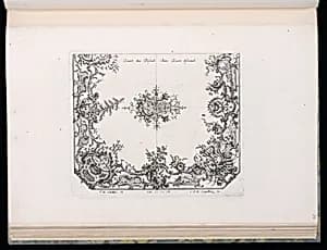 Design for Ceiling Ornament by François de Cuvilliés the Elder, Belgian, active Germany, 1695 - 1768