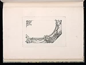 Design for Ceiling Ornament by François de Cuvilliés the Elder, Belgian, active Germany, 1695 - 1768