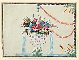 Design for Embroidery by Unknown