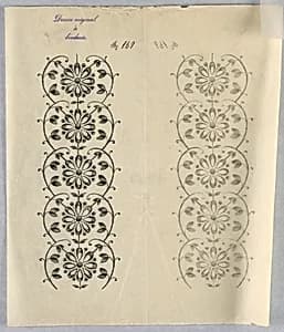 Designs for embroidery by Unknown