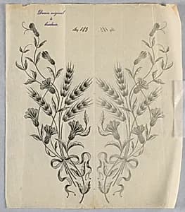Designs for embroidery by Unknown