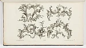 Designs for Rocaille Motifs