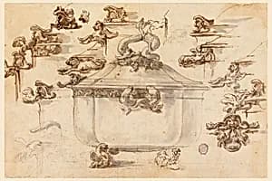 Designs for Silver Tureen by Filippo Marchionni, Italian, 1732–1805