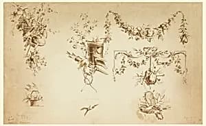 Designs for Trophies by Pierre Ranson, French, 1736–1786