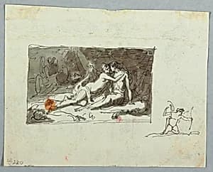 Drawing by Felice Giani, Italian, 1758–1823