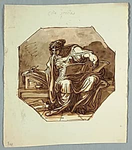 Drawing by Felice Giani, Italian, 1758–1823