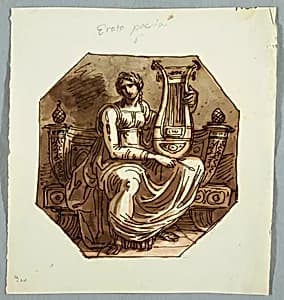 Drawing by Felice Giani, Italian, 1758–1823