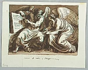 Drawing by Felice Giani, Italian, 1758–1823