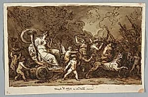 Drawing by Felice Giani, Italian, 1758–1823